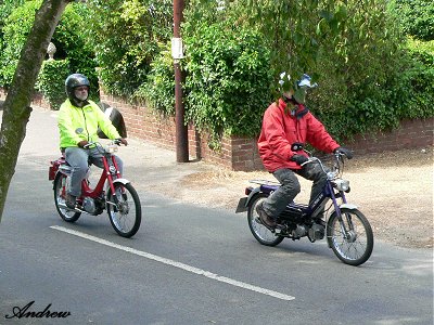 Puch and Honda