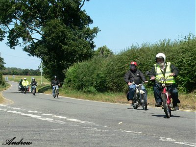 Arriving at Bucklesham