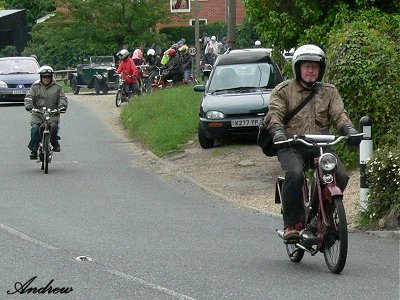 Danny rides a Bown