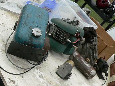 Group of cyclemotor engines