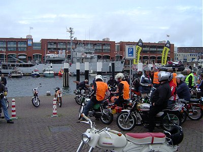 On the dockside at Scheveningen