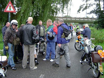 A pause along the route