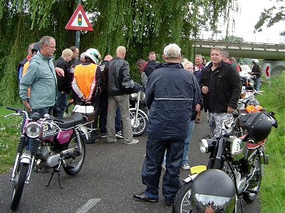 A pause along the route