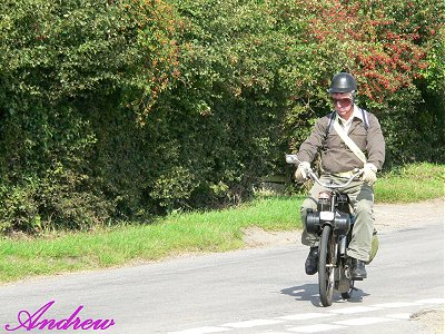 David on his 3800 Solex