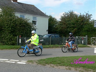 A brace of Hondas