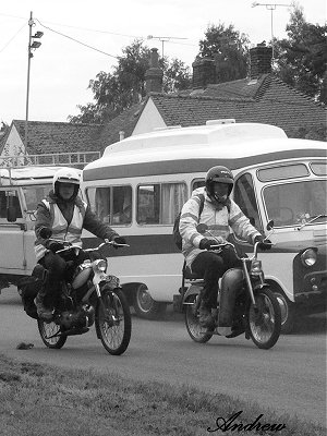 Puch and Mobylette