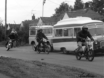 Two more Puch mopeds