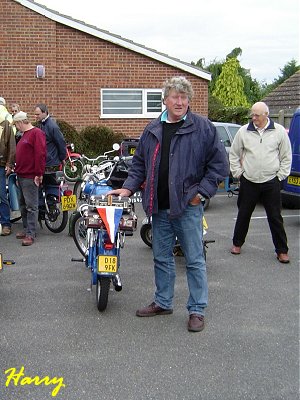 Jan with his Zündapp