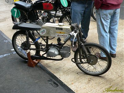 A Brian Wooley prepared Kreidler on the VMCC stand