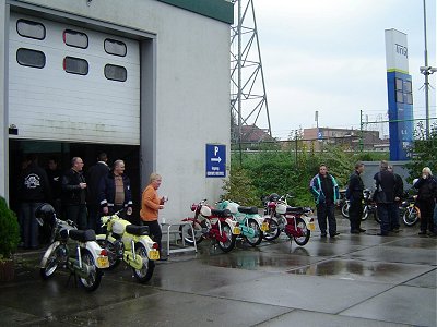 Time for a coffee before the ride