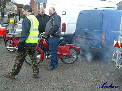 Cobby lays a smoke screen