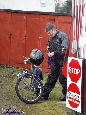 Barry with Raleigh Runabout