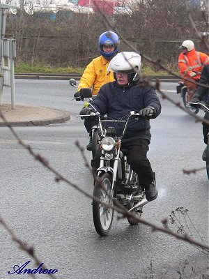 Evans leads everyone on the run