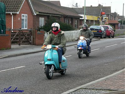 The scooters have taken the lead