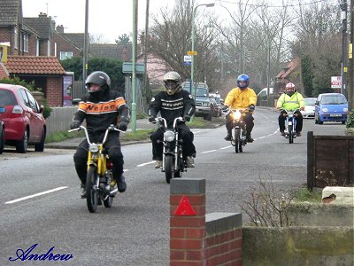 The fastest mopeds soon follow