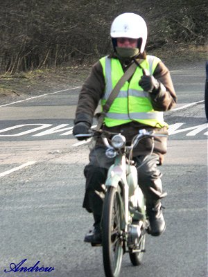 Descending the hill from Freston