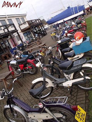 The bikes outside The Shipwreck