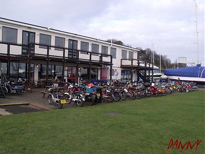 The bikes outside The Shipwreck
