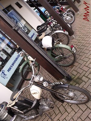 The bikes outside The Shipwreck