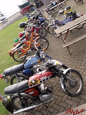 The bikes outside The Shipwreck