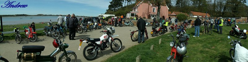 The lunch stop at Ramsholt