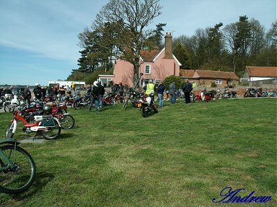 The lunch stop at Ramsholt