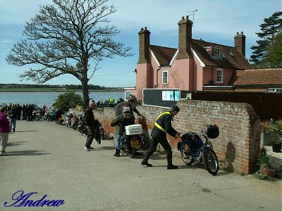 Getting ready to leave