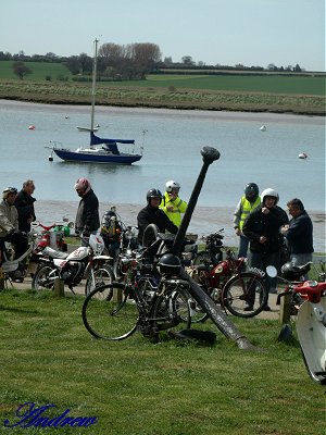 Bikes, boats and anchor