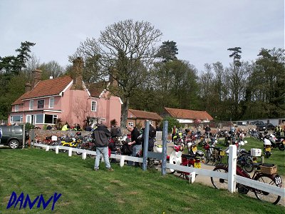 The lunch stop at Ramsholt