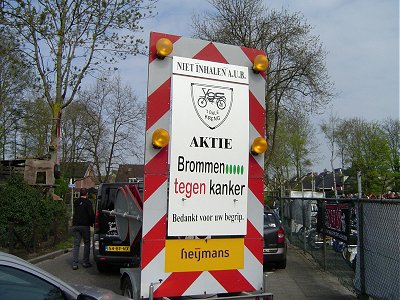 Entrants gathering at the Elfstedentocht