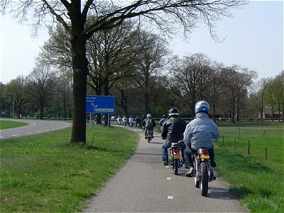 Riders on the 2011 ElfstedentochtElfstedentocht