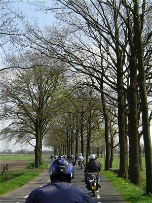Riders on the 2011 ElfstedentochtElfstedentocht
