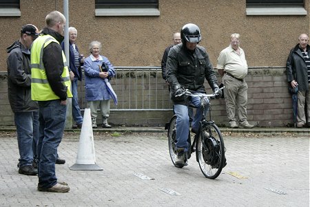 Raleigh bike with two Cyclemasters