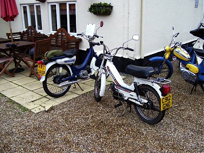 Tomos A3M and Honda PC50