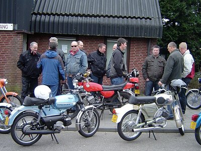 Odometer check before the ride