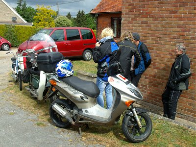 Sheltering from the wind