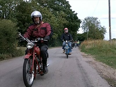 Colin riding the Bown