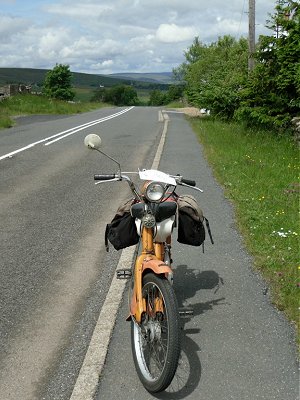The road out of Nenthead