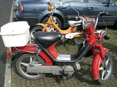 Brian's Peugeot, over from France
