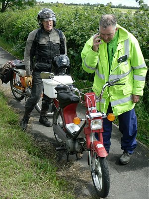Ian, can you pick up Dave's bike?