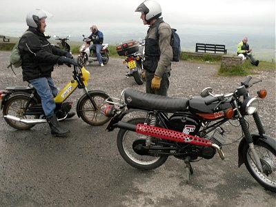Arthur joins us from Scotland and John rides his spare machine
