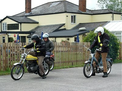 Setting off from the in Wootton Bassett