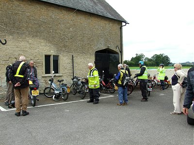At the halfway stop