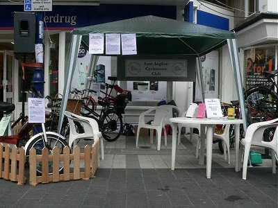 EACC stand at Felixstowe Show