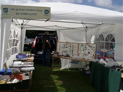 Roger Worton's NSU Spares stand