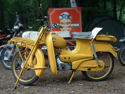 Hercules Post Office delivery moped