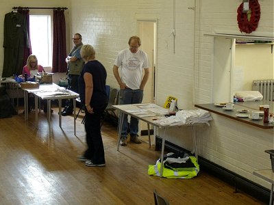 Inside the hall