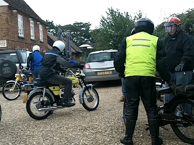 Arriving at the White Horse
