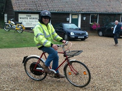 Next is Dave on the Cyclemaster