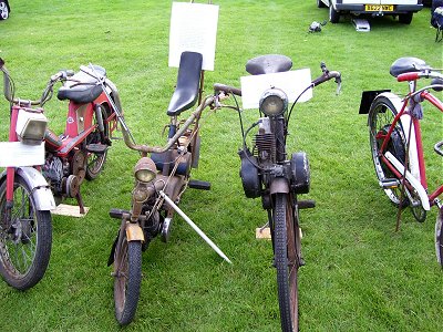 Mobylette, Raleigh Wisp and VéloSoleX